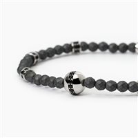 Bracciale Mabina Uomo Bohémien in Argento Zircone 533729 - 533729